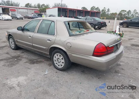 2005 Mercury Grand Marquis Gs from USA, damaged, VIN 2MEFM74W55X671628